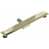 Mexen Flat M15 scurgere liniară 50 cm, Aurie - 1524050-15