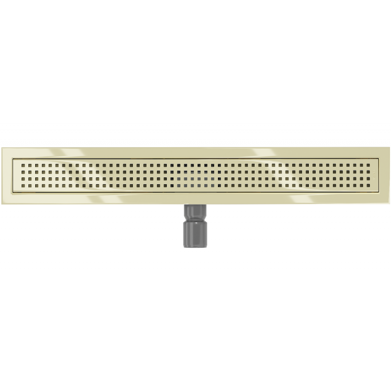 Mexen Flat M08 lineáris lefolyó 70 cm, arany - 1525070-15