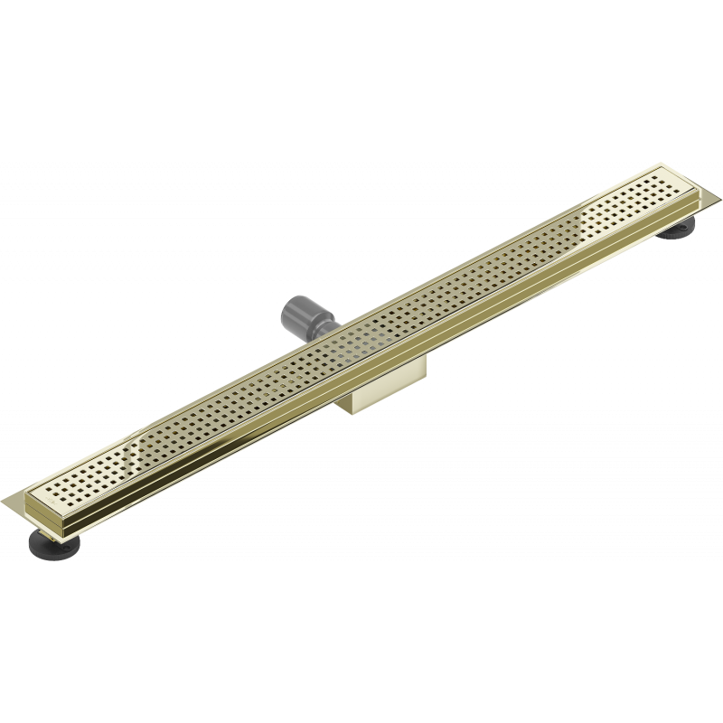 Mexen Flat M08 scurgere liniară 80 cm, auriu - 1525080-15