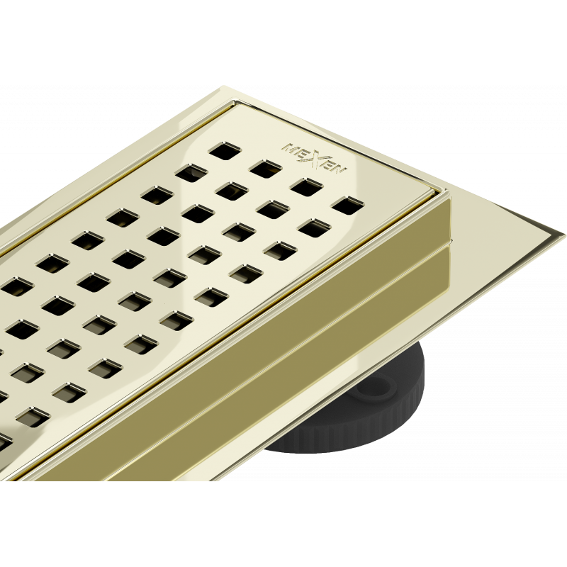 Mexen Flat M08 scurgere liniară 100 cm, auriu - 1525100-15