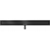 Mexen Flat M13 2 az 1-ben zuhanyfolyóka 80 cm, Fekete - 1710080-15
