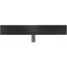 Mexen Flat M12 zuhanyfolyóka váza  50 cm, Fekete - 1721050-15