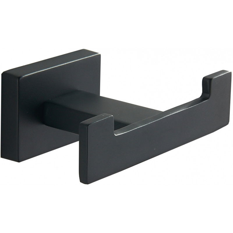 Mexen Arno cârlig dublu pentru prosop, negru - 7020735-70