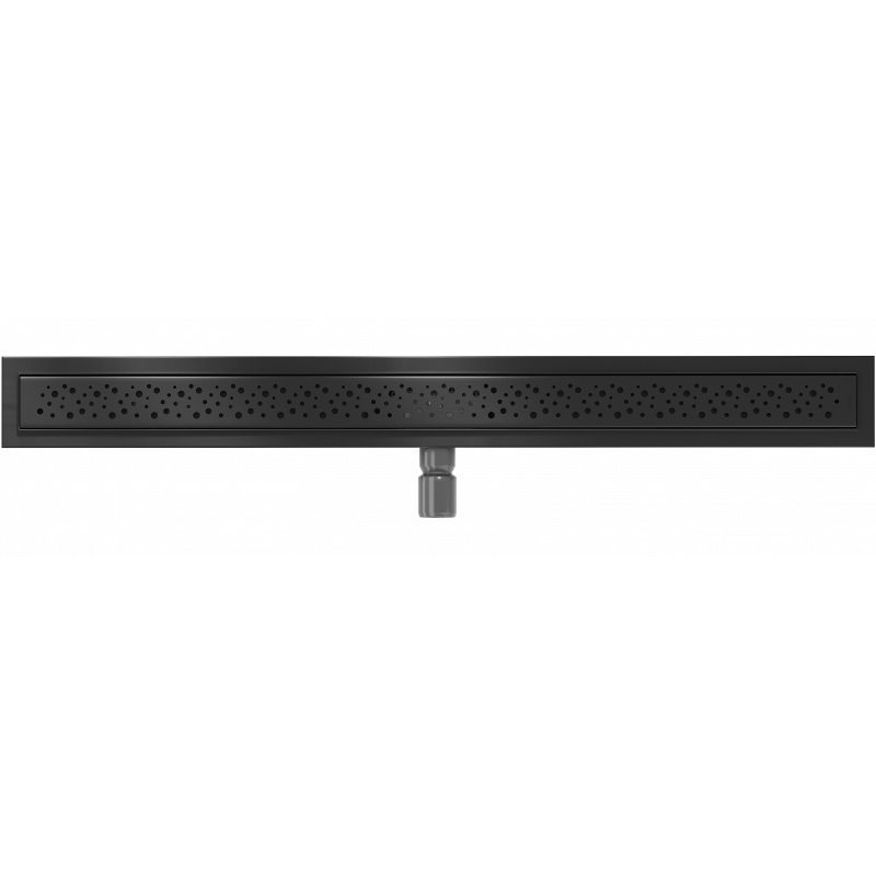 Mexen Flat M12-es vonalmenti lefolyó 90 cm, fekete - 1721090-15