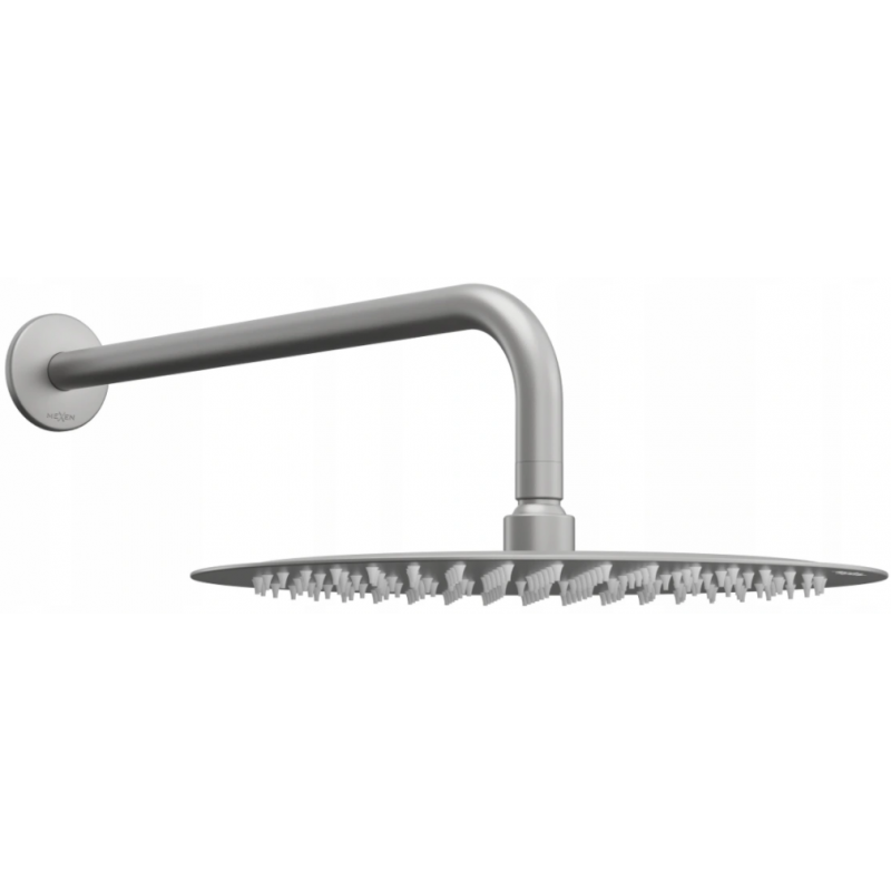 Mexen Slim 30 cm-es esőztető zuhanykarral, grafit - 79230211-66