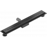 Mexen Flat M18 lineáris padlóösszefolyó 70 cm, fekete - 1723070-15