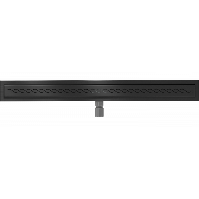 Mexen Flat M18 vonalmenti eresz 100 cm, fekete - 1723100-15