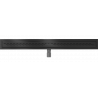 Mexen Flat M18 vonalmenti eresz 100 cm, fekete - 1723100-15