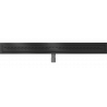 Mexen Flat M18 zuhanyfolyóka váza  100 cm, Fekete - 1723100-15