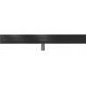 Mexen Flat M15 zuhanyfolyóka váza  80 cm, Fekete - 1724080-15