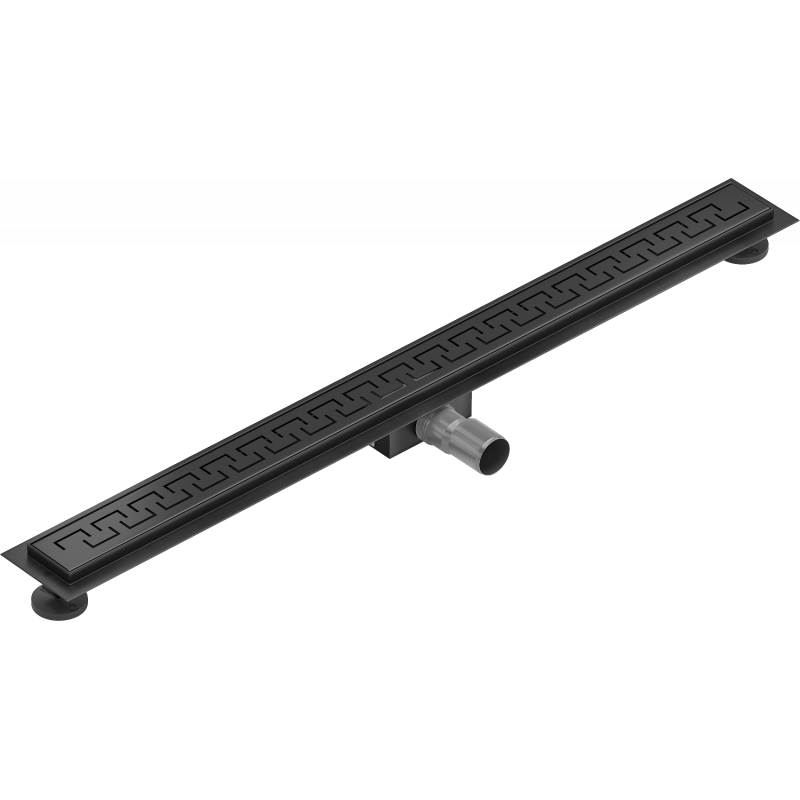 Mexen Flat M15 vonalmenti lefolyó 90 cm, fekete - 1724090-15
