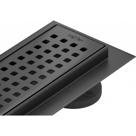 Mexen Flat M08 zuhanyfolyóka váza  60 cm, Fekete - 1725060-15
