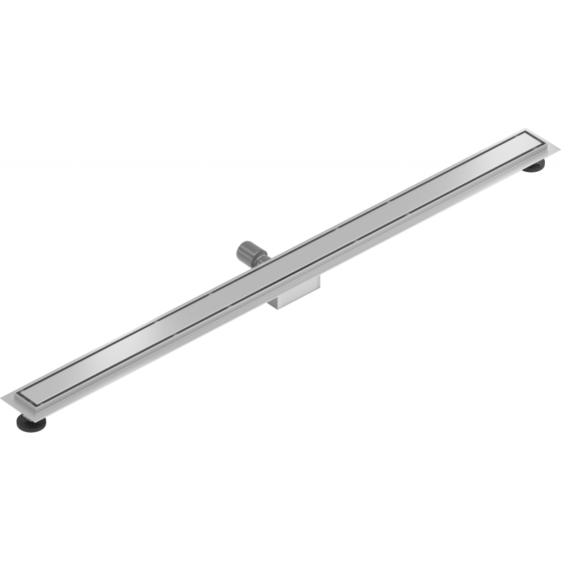 Mexen Flat M13 vonalmenti lefolyó 2 az 1-ben 200 cm, inox - 1010200