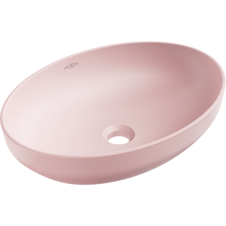 Mexen Cornelia lavoar pe blat 50 x 37 cm, roz mat - 21885044