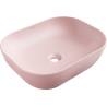 Mexen Rosa chiuvetă deasupra blatului 50 x 40 cm, roz mat - 21095044