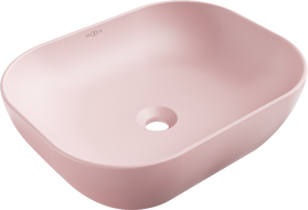 Mexen Rosa chiuvetă de blat 50 x 40 cm, roz mat - 21095044