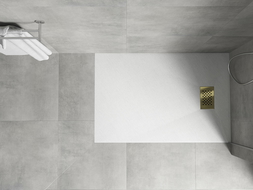 Mexen Hugo zuhanytálca takarórész, arany - 42910050