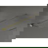 Mexen Kioto paravan rotunjit de duș 90 x 200 cm, Transparent 8 mm, aurie - 800-090-101-50-06