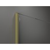 Mexen Kioto Panou de duș Walk-in 180 x 85 cm, transparent, auriu periat - 800-180-202-55-00-085