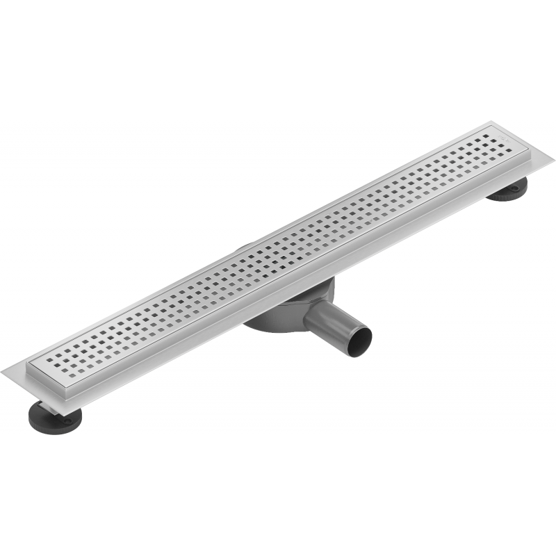 Mexen Flat 360° M08 elforgatható vonalvezető lefolyó 50 cm, inox - 1025050-40