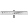 Mexen Flat 360° M12 forgatható vonalelvezetés 50 cm, inox - 1021050-40