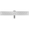 Mexen Flat 360° M12 scurgere liniară rotativă 70 cm, Crom - 1021070-40