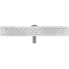 Mexen Flat 360° M12 forgatható lineáris lefolyó 80 cm, inox - 1021080-40