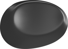 Mexen M07 tetieră pentru cadă, neagră - 55007-70