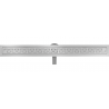Mexen Flat 360° M15 forgó zuhanyfolyóka 80 cm, Króm - 1024080-40