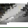 Mexen Kioto pereți de duș autonomi 110 x 30 x 30 cm, transparent, finisaj auriu periat - 800-110-030-222-55-00-030