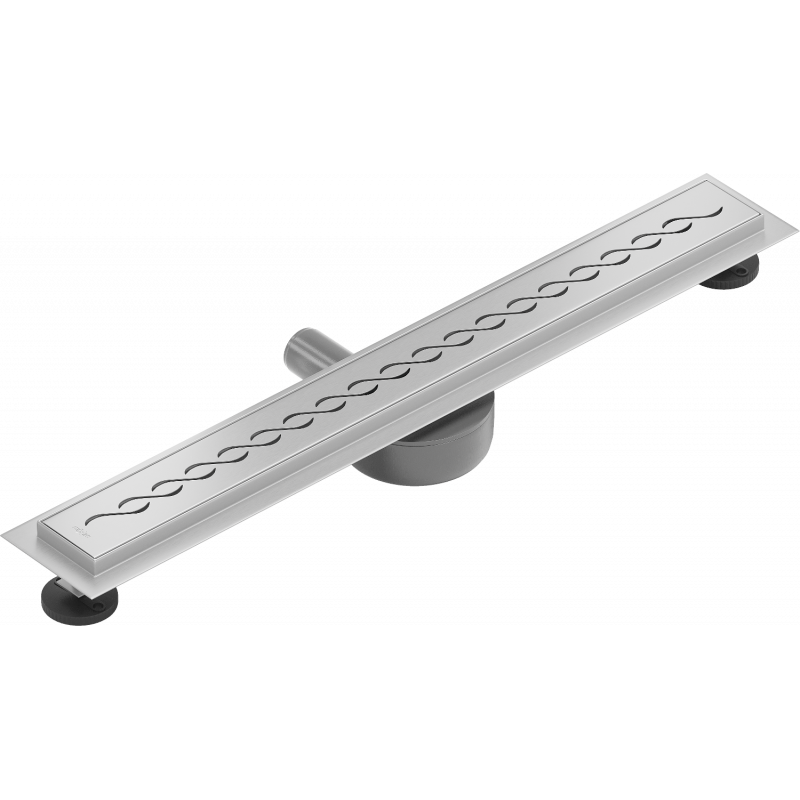 Mexen Flat 360° M18 forgatható vonalmenti folyóka 60 cm, inox - 1023060-40