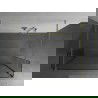 Mexen Kioto panou de duș autoconstruit 170 x 30 x 30 cm, transparent, aurit periat - 800-170-030-222-55-00-030