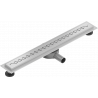 Mexen Flat 360° M18 forgatható vonalelvezetés 60 cm, inox - 1023060-40