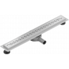 Mexen Flat 360° M18 scurgere liniară rotativă 70 cm, Crom - 1023070-40
