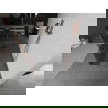 Mexen Kioto perete de duș autonom 115 x 30 x 30 cm, transparent, aur roz - 800-115-030-222-60-00-030