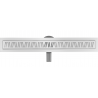 Mexen Flat 360° M22 scurgere liniară rotativă 70 cm, Crom - 1029070-40