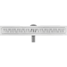 Mexen Flat 360° M22 scurgere liniară rotativă 70 cm, inox - 1029070-40