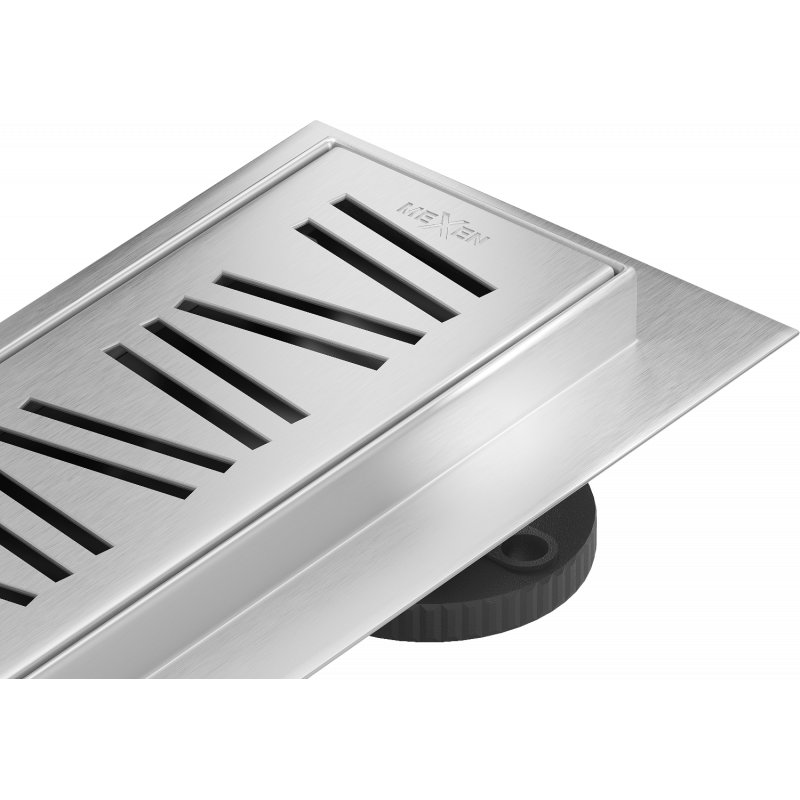 Mexen Flat 360° M22 scurgere liniară rotativă 70 cm, inox - 1029070-40