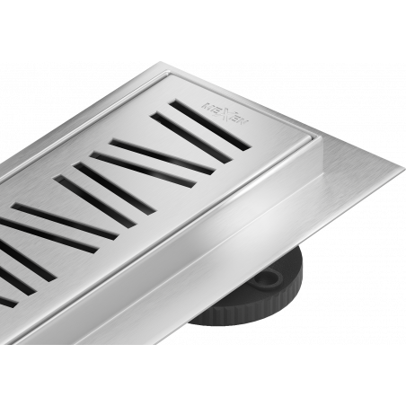 Mexen Flat 360° M22 scurgere liniară rotativă 70 cm, inox - 1029070-40
