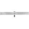 Mexen Flat 360° M22 scurgere liniară rotativă 80 cm, Crom - 1029080-40