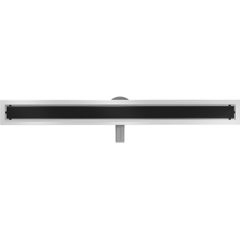Mexen Flat 360° MGB scurgere liniară rotativă 80 cm, sticlă neagră - 1026080-40