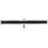 Mexen Flat 360° MGB forgó zuhanyfolyóka 80 cm, Fekete üveg - 1026080-40