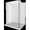 Mexen Kioto panou de duş freestanding 95 x 30 x 30 cm, transparent, gun metal - 800-095-030-222-95-00-030