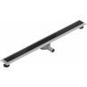 Mexen Flat 360° MGB scurgere liniară rotativă 100 cm, Sticlă neagră - 1026100-40