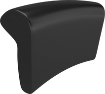 Mexen M10 tetieră pentru cadă, negru - 55010-70