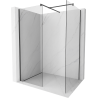 Mexen Kioto perete duş Walk-in 170 x 110 cm, transparent, negru - 800-170-202-70-00-110