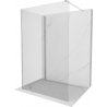 Mexen Kioto perete de duș Walk-in 120 x 75 cm, transparent, crom - 800-120-212-01-00-075