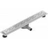 Mexen Flat 360° M01 scurgere liniară rotativă 60 cm, Crom - 1020060-40