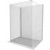 Mexen Kioto perete de duș Walk-in 140 x 75 cm, transparent, crom - 800-140-212-01-00-075