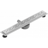 Mexen Flat 360° M01 scurgere liniară rotativă 70 cm, Crom - 1020070-40